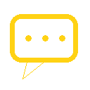 Icono lineal chat